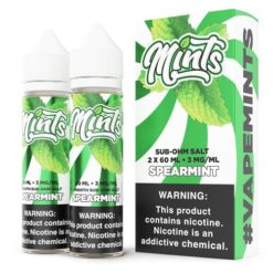 Shop Mints Vape Co. Spearmint 2x 60ml (120ml) Vape Juice in australian
