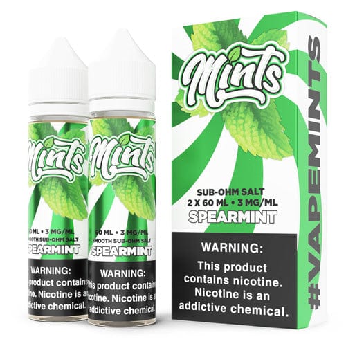 Shop Mints Vape Co. Spearmint 2x 60ml (120ml) Vape Juice in australian