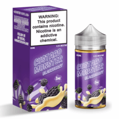 Shop Blackberry Custard 100ml Vape Juice - Custard Monster in australian