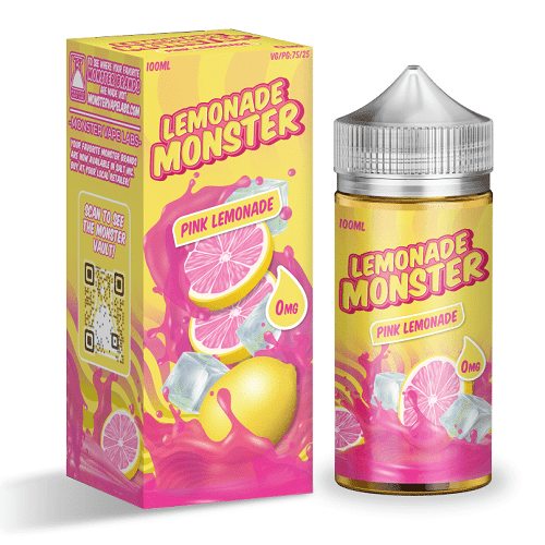 Shop Pink Lemonade 100ml Vape Juice - Lemonade Monster in australian
