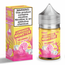 Shop Pink Lemonade 30ml Nic Salt Vape Juice - Lemonade Monster in australian