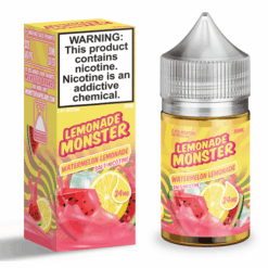 Shop Watermelon Lemonade 30ml Nic Salt Vape Juice - Lemonade Monster in australian
