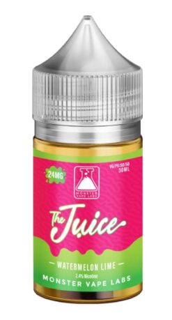 Shop Watermelon Lime 30ml Nic Salt Vape Juice - The Juice by Monster in australian