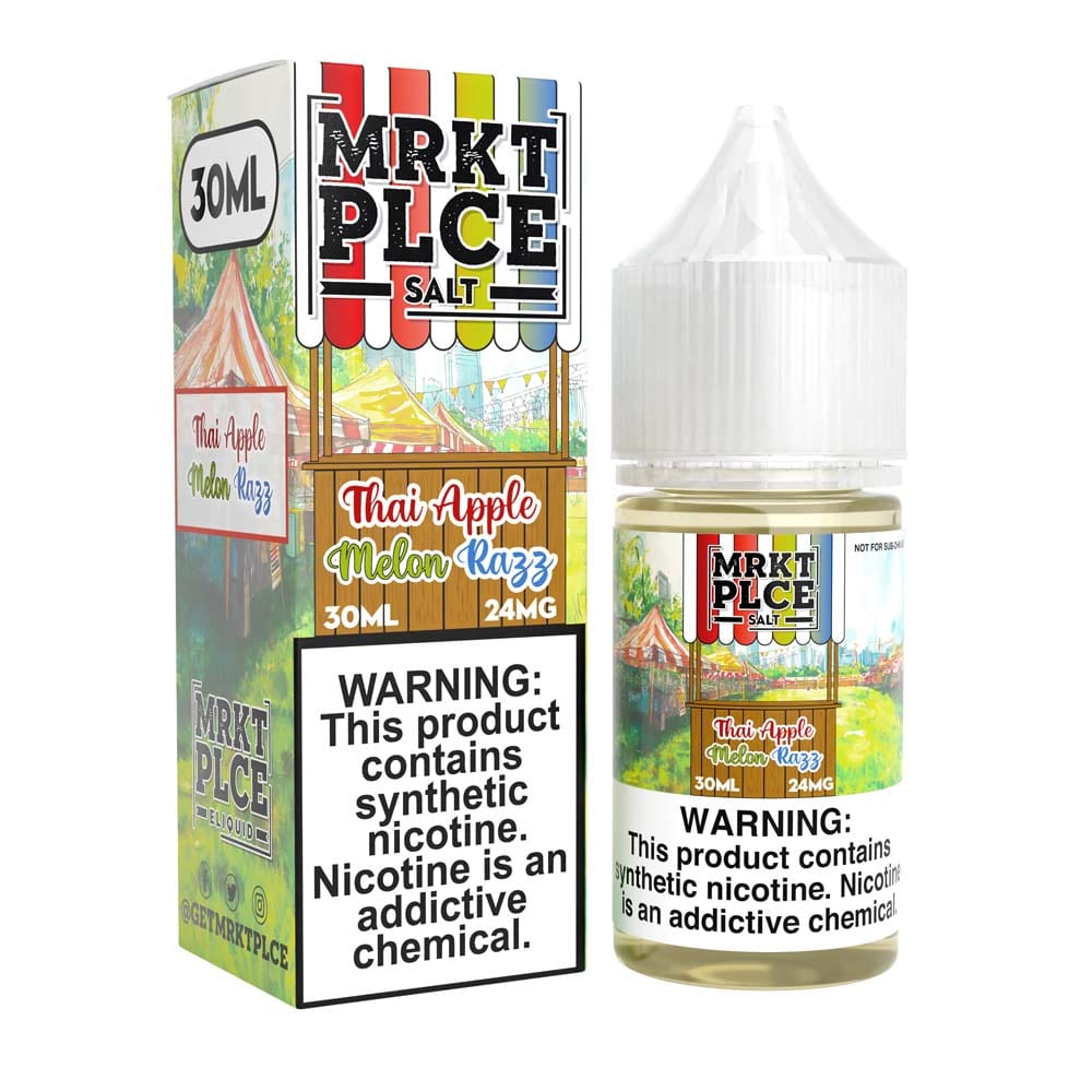 Shop MRKT PLCE Salts Thai Apple Melon Razz 30ml Nic Salt Vape Juice in australian