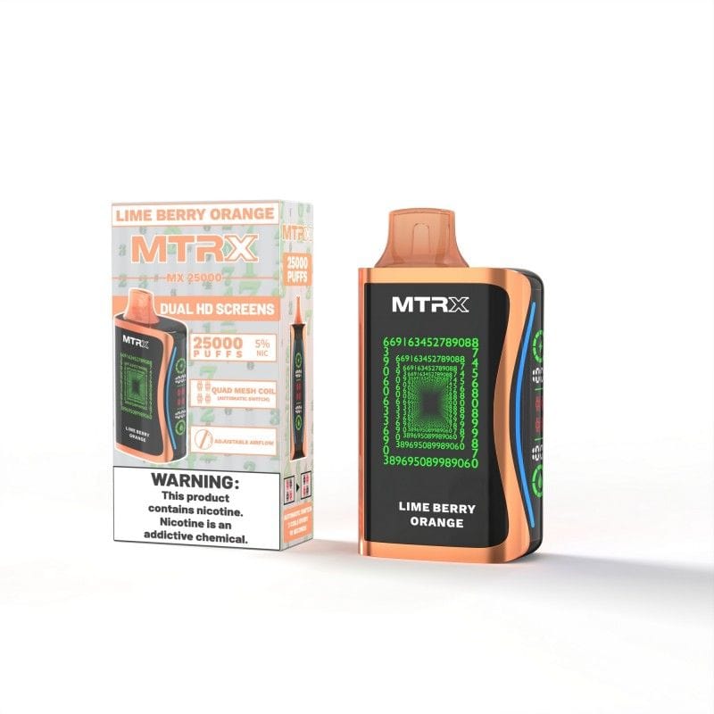 Shop MTRX MX 25000 Disposable vape (5%, 25000 Puffs) in australian