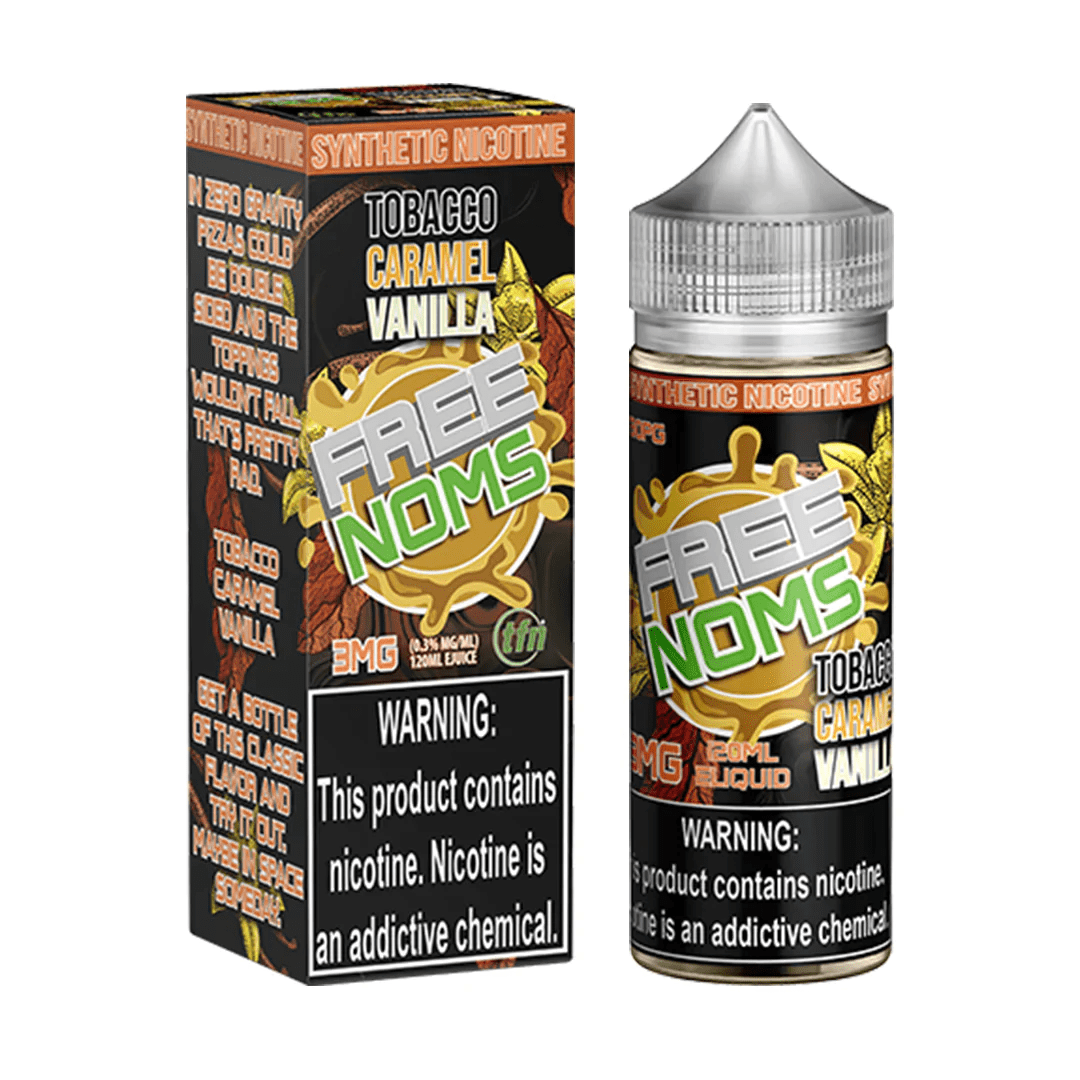 Shop Tobacco Caramel Vanilla TFN 120ml Vape Juice - Free Noms in australian