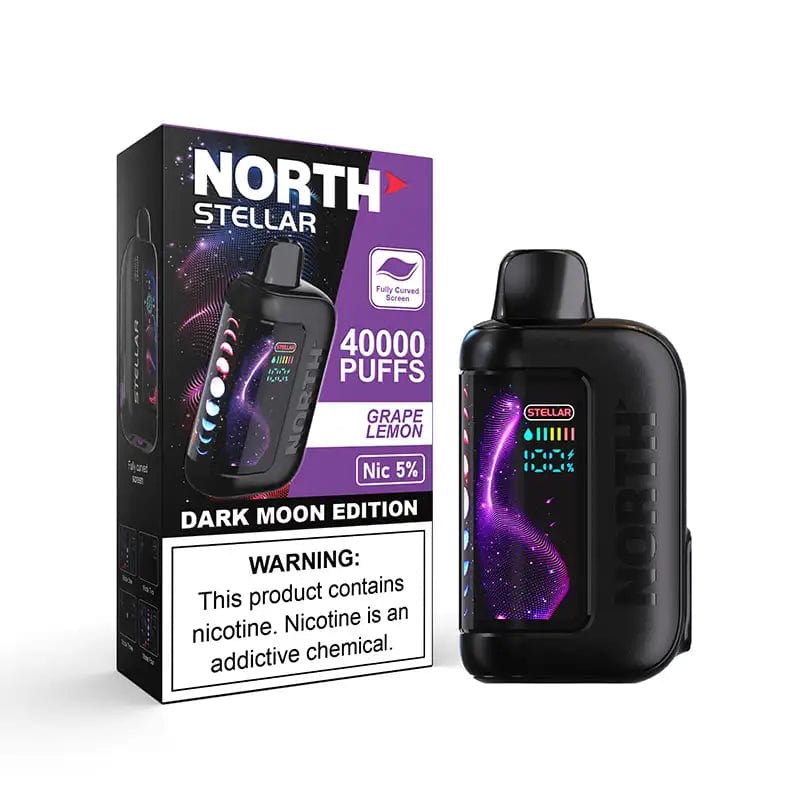 Shop North Stellar Dark Moon Edition 40K Disposable Vape (5%, 40000 Puffs) in australian