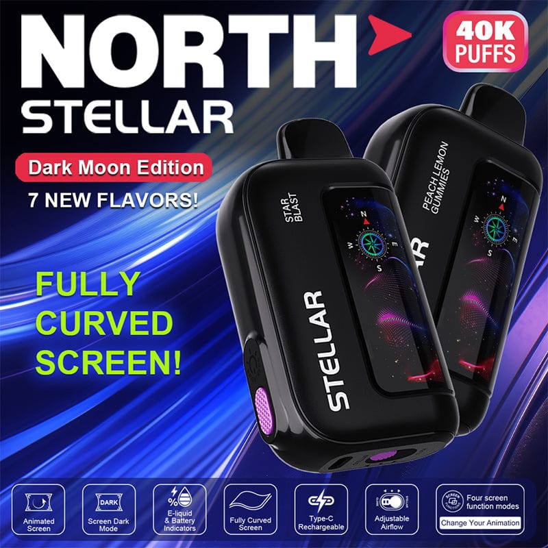 Shop North Stellar Dark Moon Edition 40K Disposable Vape (5%, 40000 Puffs) in australian