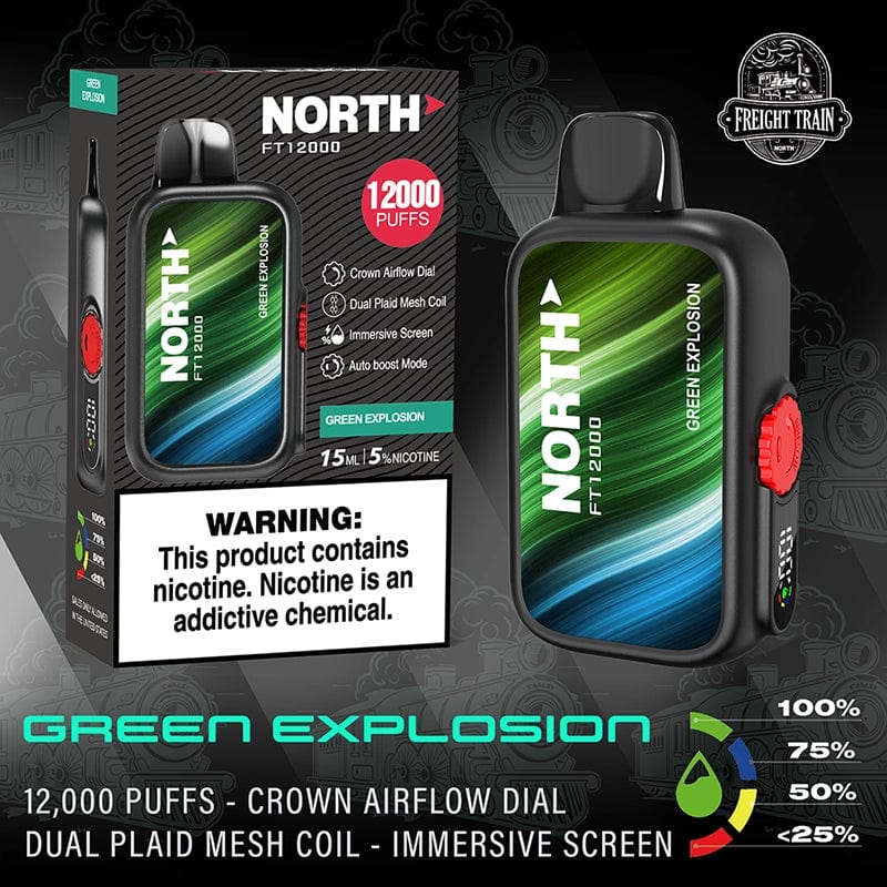 Shop North FT12000 Disposable Vape (5%,12000 Puffs) in australian
