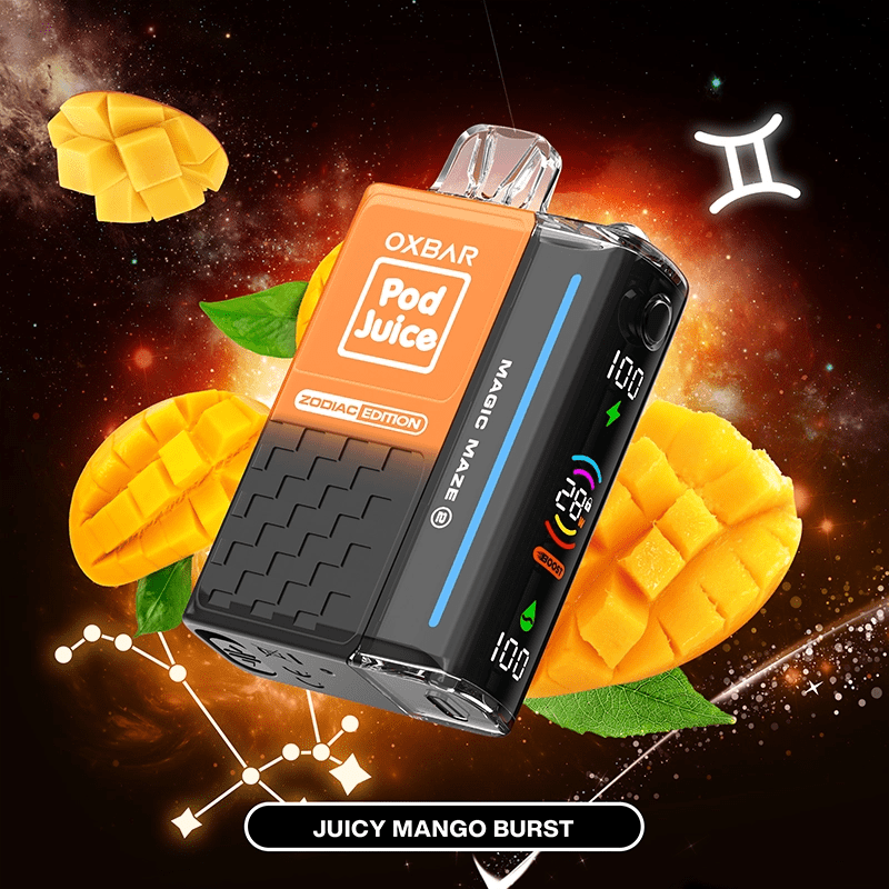 Shop OXBAR X Pod Juice Magic Maze 2.0 30K Disposable Vape (5%, 30000 Puffs) in australian