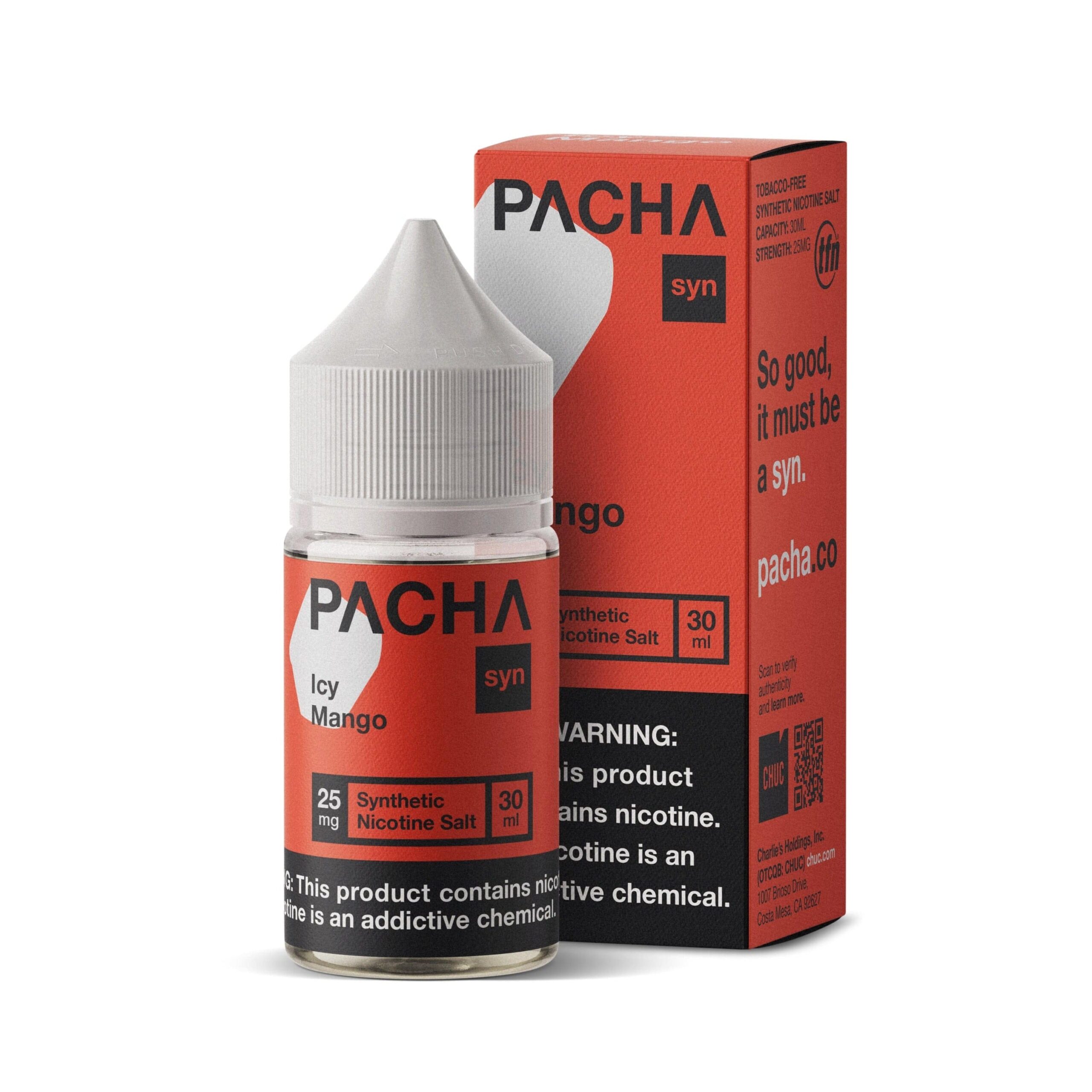 Shop Pacha Syn Icy Mango 30ml Nic Salt Vape Juice - Pachamama in australian