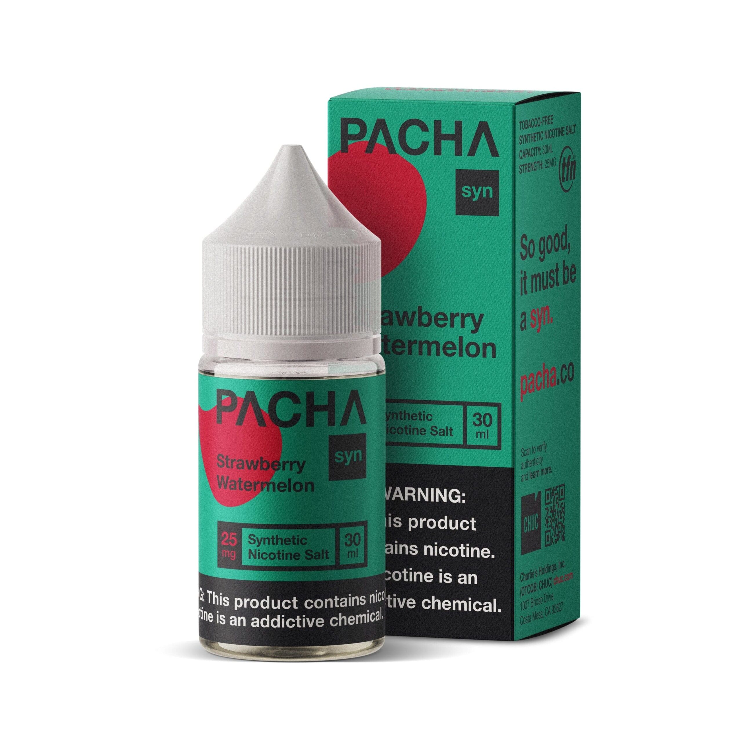 Shop Pacha Syn Strawberry Watermelon 30ml Nic Salt Vape Juice in australian