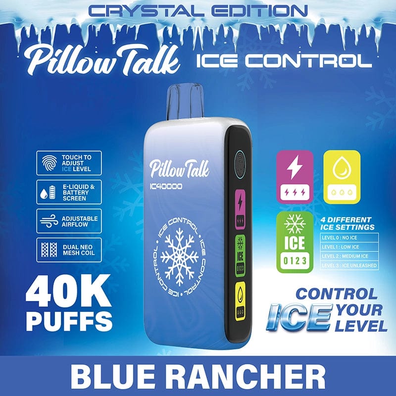 Shop Pillow Talk Ice Control IC40000 Disposable Vape (5%, 40000 Puffs) in australian