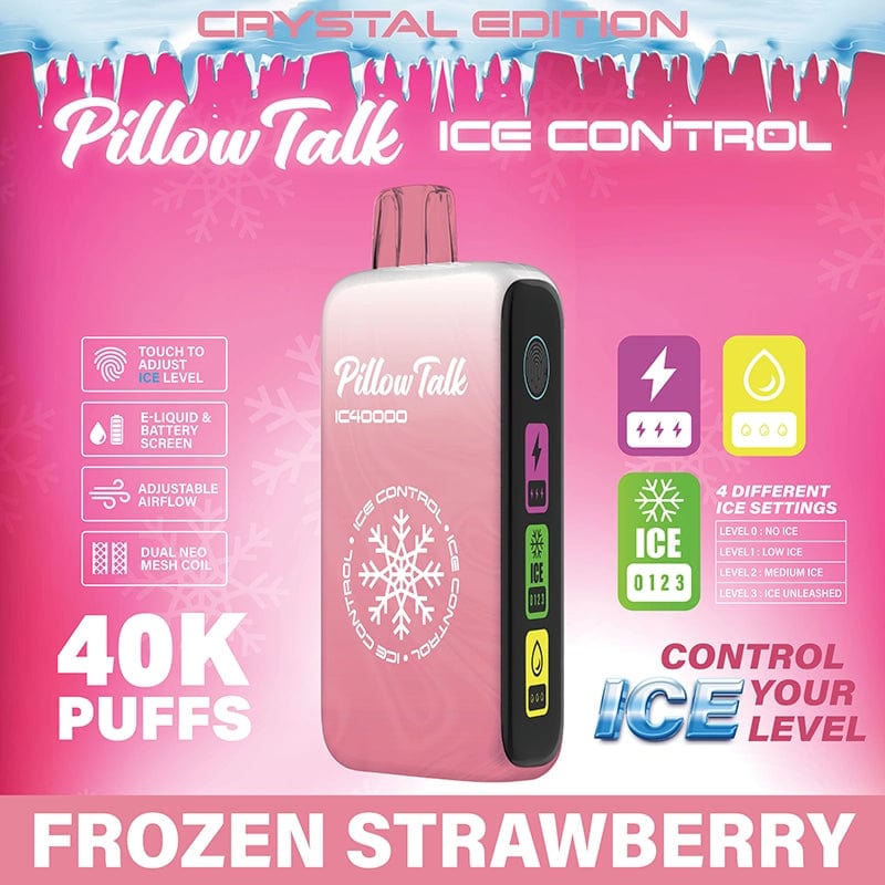 Shop Pillow Talk Ice Control IC40000 Disposable Vape (5%, 40000 Puffs) in australian