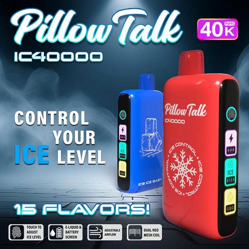 Shop Pillow Talk Ice Control IC40000 Disposable Vape (5%, 40000 Puffs) in australian
