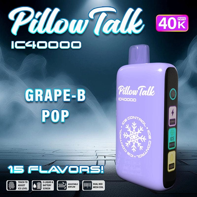 Shop Pillow Talk Ice Control IC40000 Disposable Vape (5%, 40000 Puffs) in australian