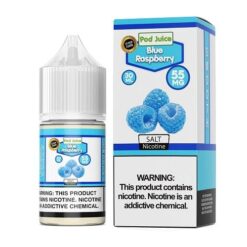 Shop Pod Juice Blue Raspberry TF 30ml Nic Salt Vape Juice in australian