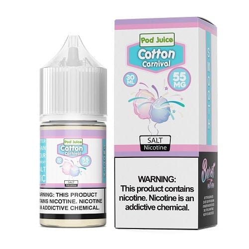 Shop Pod Juice Cotton Clouds TF 30ml Nic Salt Vape Juice in australian