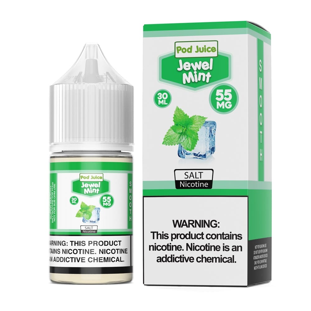 Shop Pod Juice Jewel Mint TF 30ml Nic Salt Vape Juice in australian