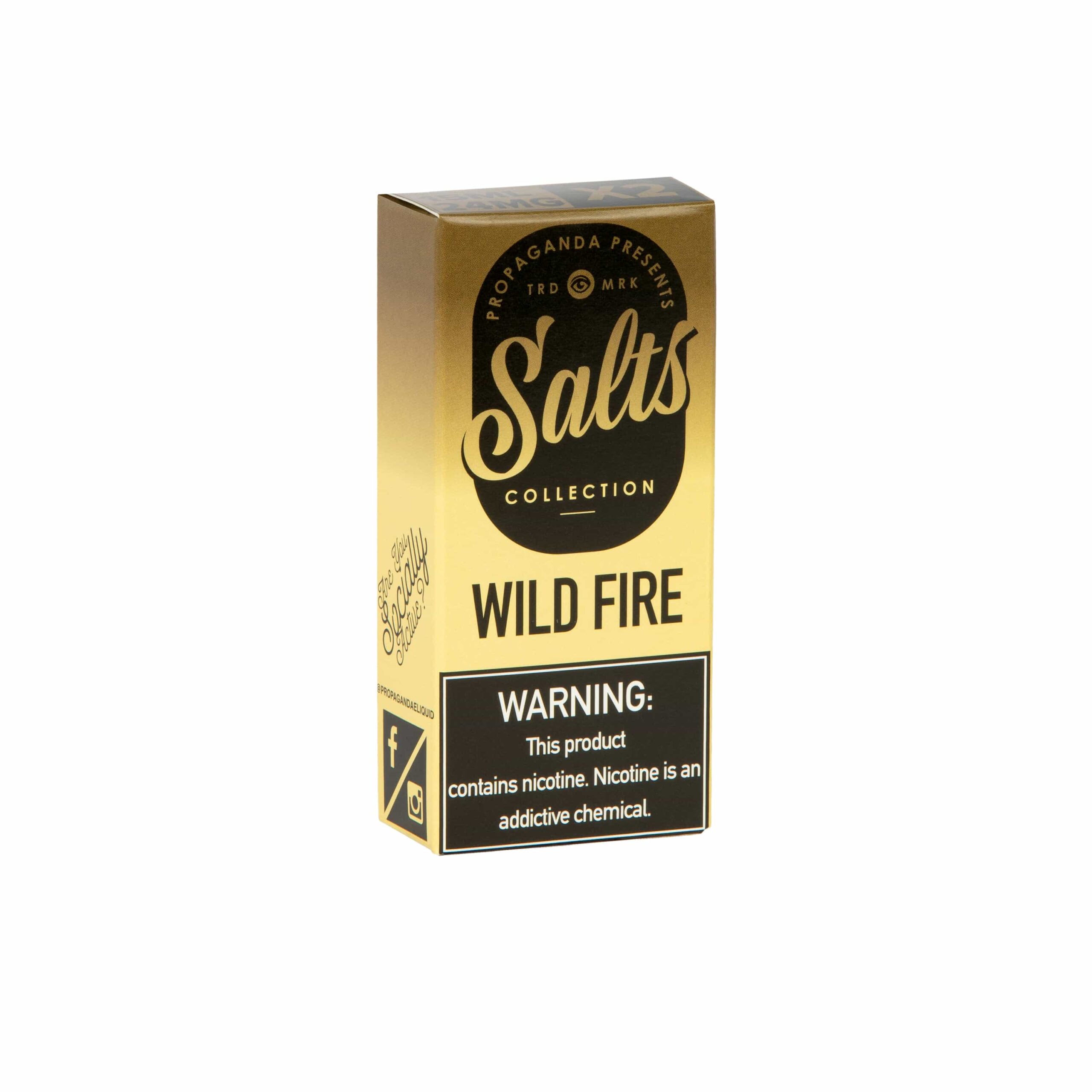 Shop Propaganda Salts Wild Fire 30ml Nic Salt Vape Juice in australian