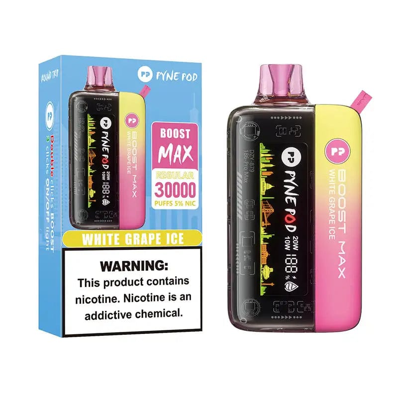 Shop Pyne Pod Boost Max 30000 Disposable Vape (5%, 30000 Puffs) in australian