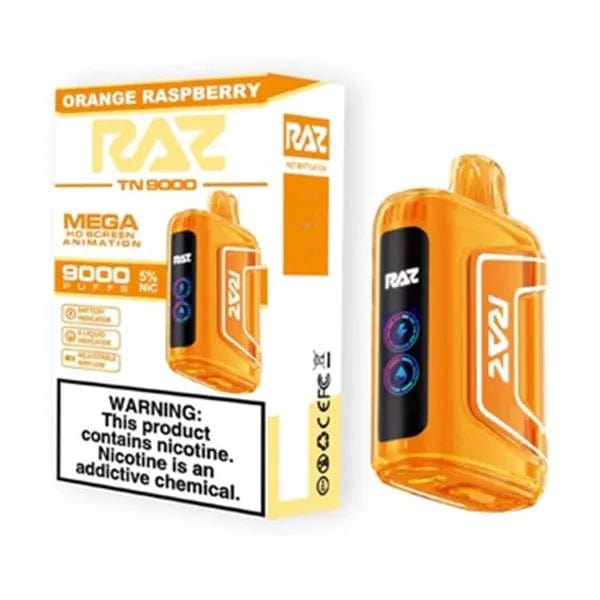 Shop RAZ TN9000 Disposable Vape (0% & 5%, 9000 Puffs) in australian