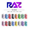 Shop RAZ TN9000 Disposable Vape (0% & 5%, 9000 Puffs) in australian