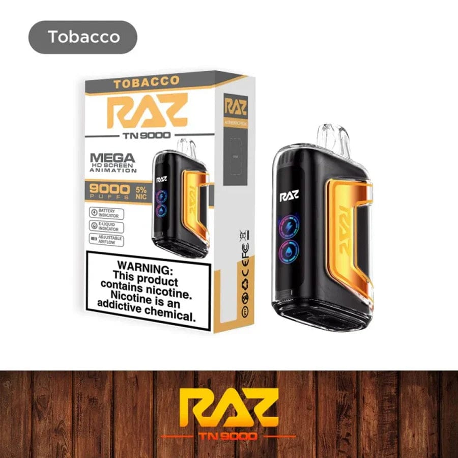 Shop RAZ TN9000 Disposable Vape (0% & 5%, 9000 Puffs) in australian