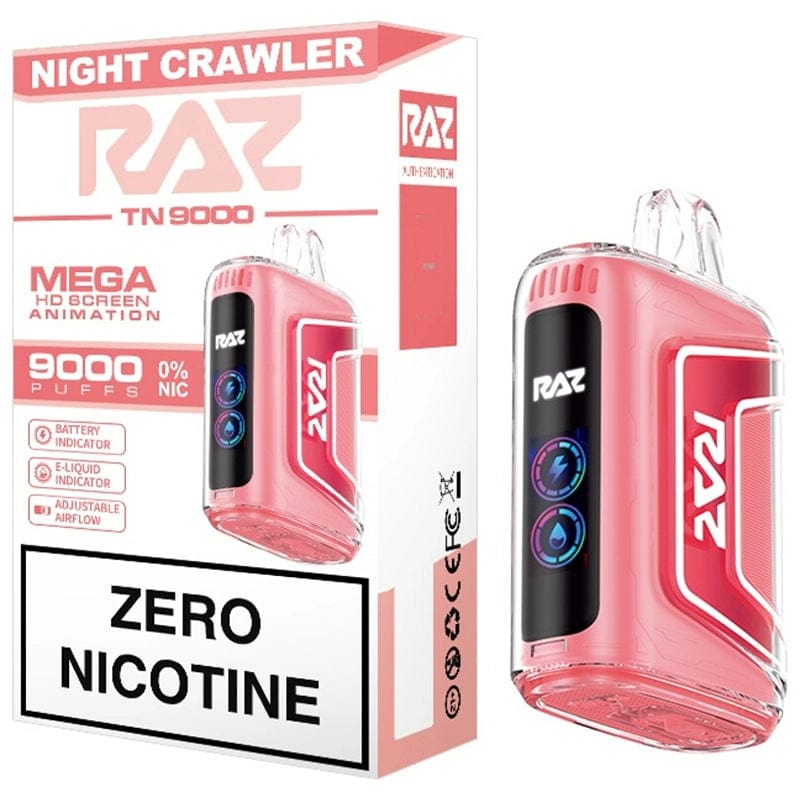 Shop RAZ TN9000 Disposable Vape (0% & 5%, 9000 Puffs) in australian
