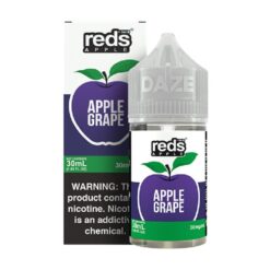 Shop 7 Daze Reds Salts Apple Grape Nic Salt Vape Juice 30ml in australian