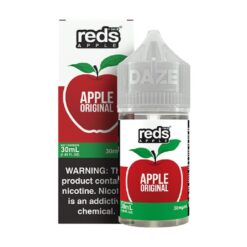 Shop 7 Daze Reds Salts Apple Original Nic Salt Vape Juice 30ml in australian