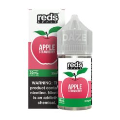 Shop 7 Daze Reds Salts Apple Strawberry Nic Salt Vape Juice 30ml in australian
