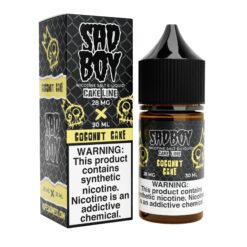 Shop Sadboy Cake Line Coconut Cake 30ml TF Nic Salt Vape Juice in australian