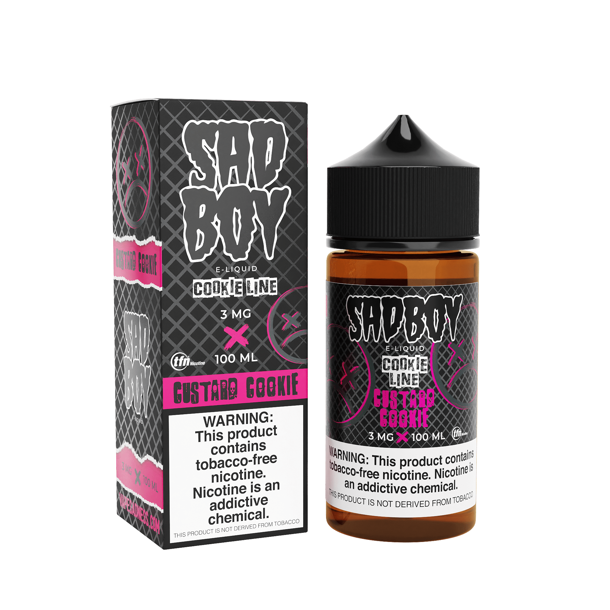 Shop Sadboy Custard Cookie 100ml Vape Juice in australian