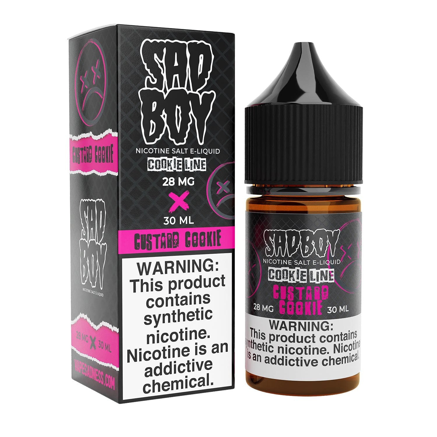 Shop Sadboy Custard Cookie 30ml TF Nic Salt Vape Juice in australian