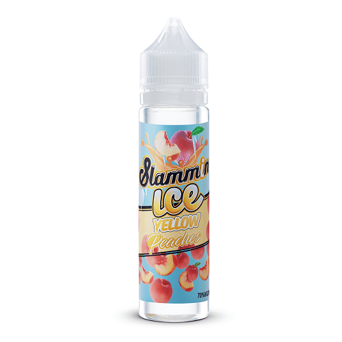 Shop Yellow Peach Ice 60ml Vape Juice - Slammin in australian