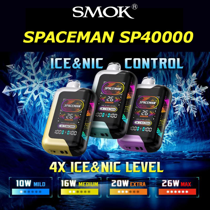 Shop SMOK Spaceman SP40000 Disposable Vape (5%, 40000 Puffs) in australian