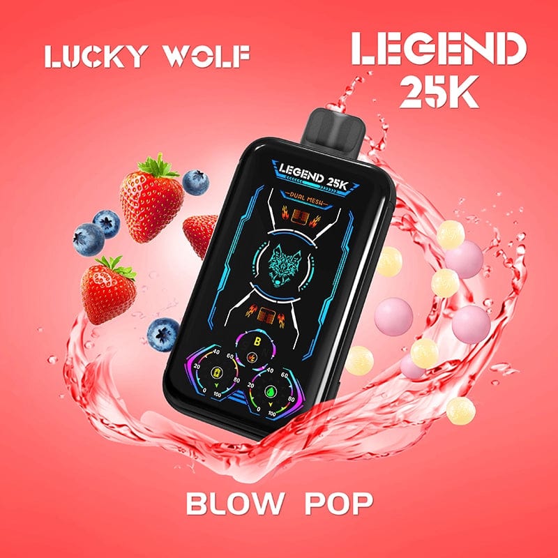 Shop SnowWolf Lucky Wolf Legend 25K Disposable Vape (5%, 25000 Puffs) in australian