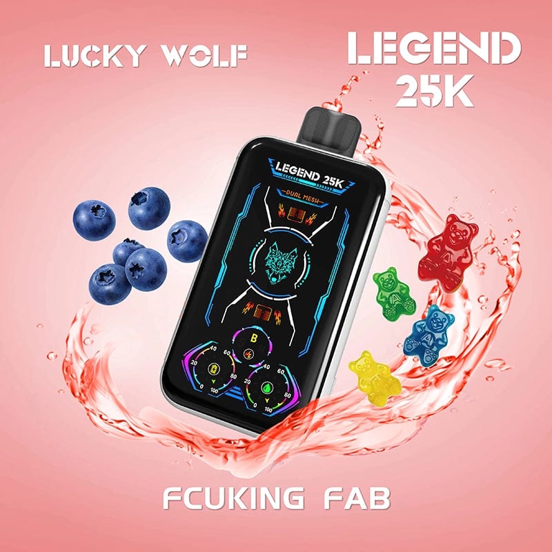 Shop SnowWolf Lucky Wolf Legend 25K Disposable Vape (5%, 25000 Puffs) in australian