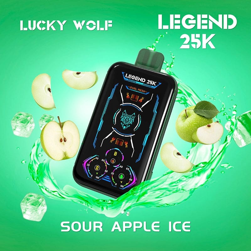 Shop SnowWolf Lucky Wolf Legend 25K Disposable Vape (5%, 25000 Puffs) in australian