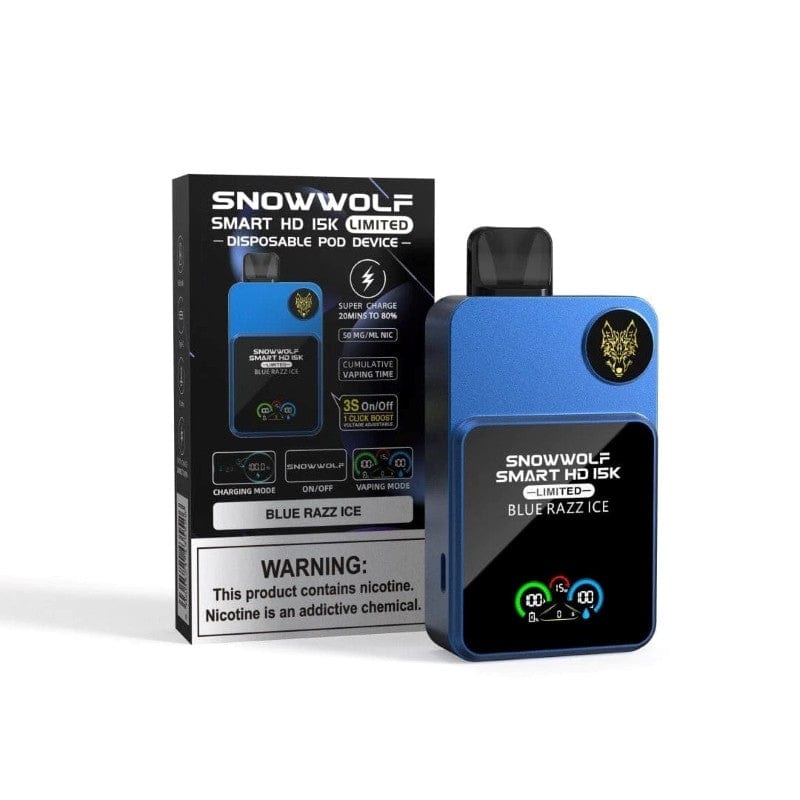 Shop SnowWolf Smart HD 15K Disposable Vape (5%, 15000 Puffs) in australian