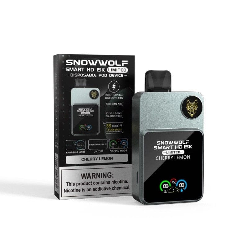 Shop SnowWolf Smart HD 15K Disposable Vape (5%, 15000 Puffs) in australian