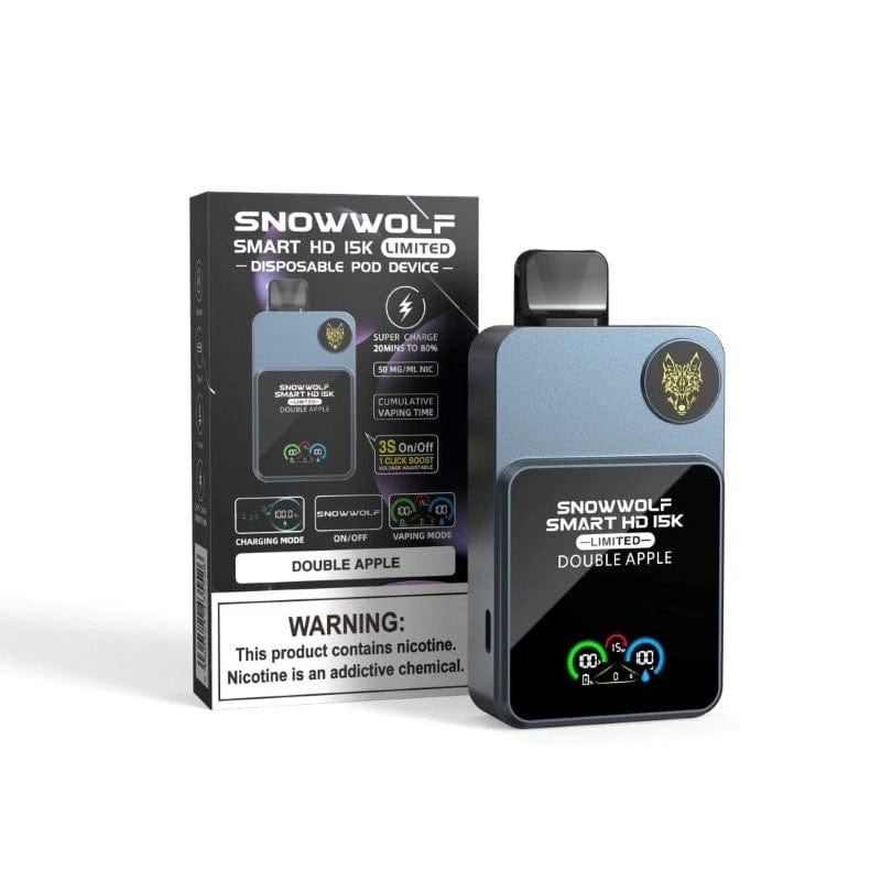 Shop SnowWolf Smart HD 15K Disposable Vape (5%, 15000 Puffs) in australian