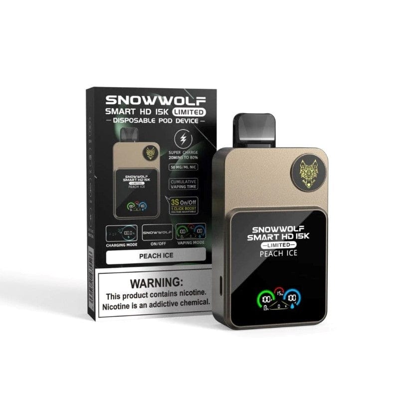 Shop SnowWolf Smart HD 15K Disposable Vape (5%, 15000 Puffs) in australian