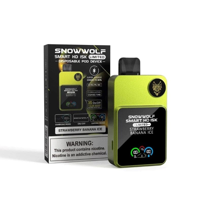 Shop SnowWolf Smart HD 15K Disposable Vape (5%, 15000 Puffs) in australian