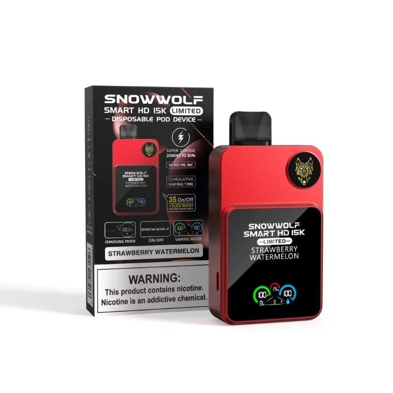 Shop SnowWolf Smart HD 15K Disposable Vape (5%, 15000 Puffs) in australian