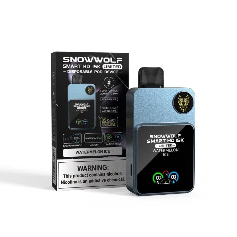 Shop SnowWolf Smart HD 15K Disposable Vape (5%, 15000 Puffs) in australian