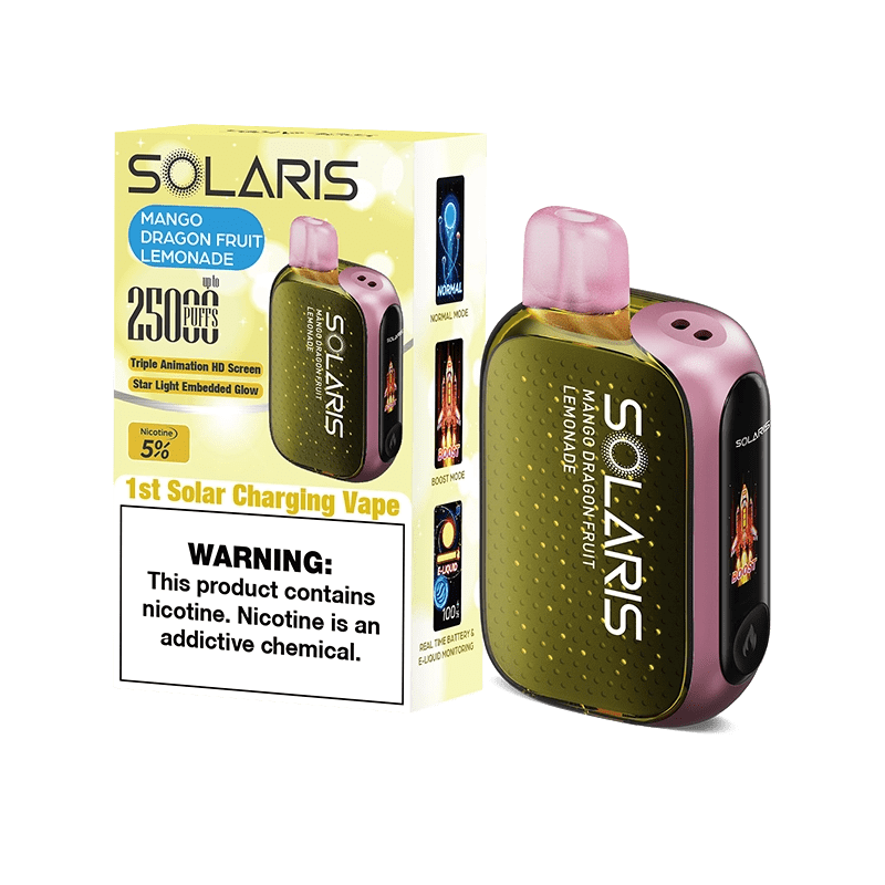 Shop Solaris 25000 Disposable Vape (5%, 25000 Puffs) in australian