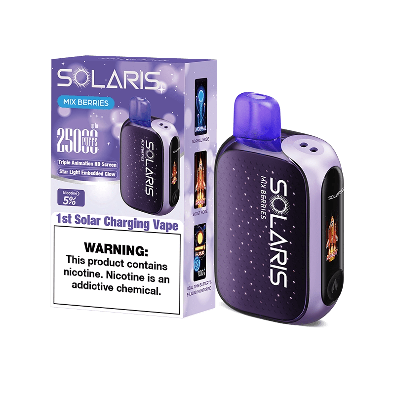 Shop Solaris 25000 Disposable Vape (5%, 25000 Puffs) in australian