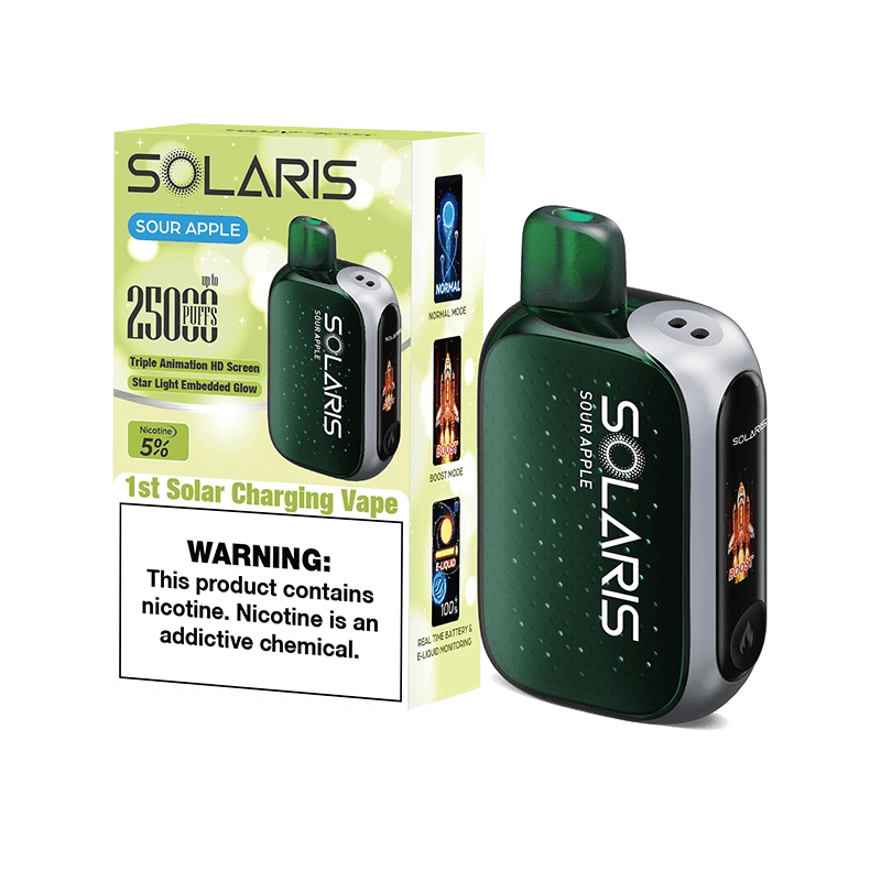 Shop Solaris 25000 Disposable Vape (5%, 25000 Puffs) in australian